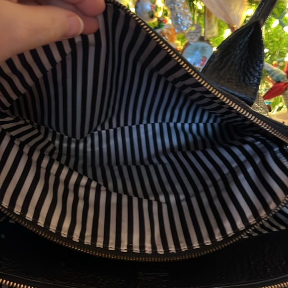 Kate Spade Southport Avenue Lydia EUC black pebbled leather satchel - Picture 14 of 15